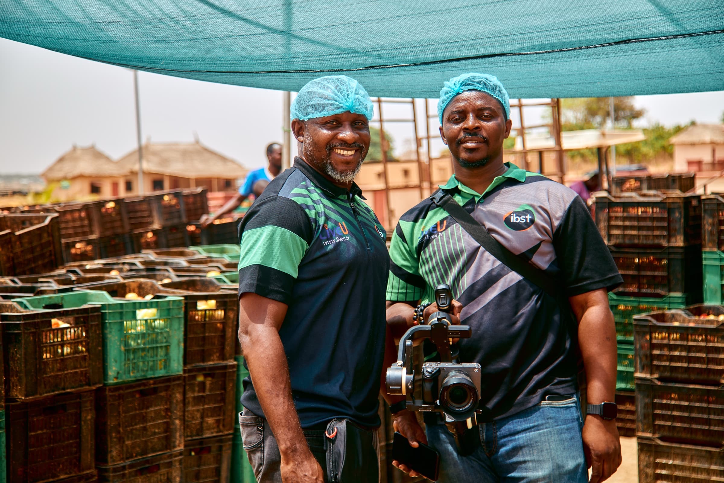 IBST Media live production crew on location